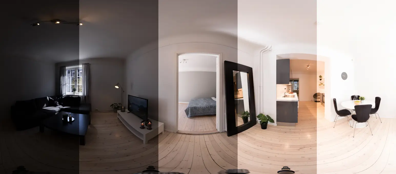Before  HDR Blending Panorama Services